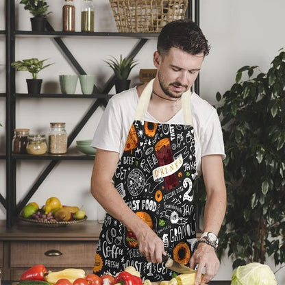 Tablier de cuisine élégant | Protection anti - taches - Mon Univers Cuisine