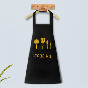 Tablier de Cuisine en Coton | Motif Ustensiles Décoratifs - Mon Univers Cuisine