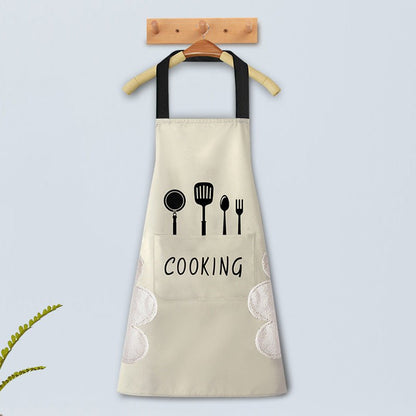 Tablier de Cuisine en Coton | Motif Ustensiles Décoratifs - Mon Univers Cuisine