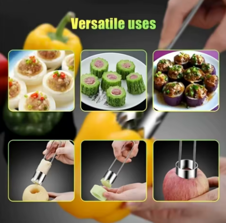 Vide-Fruits et Vide-Légumes en acier inoxydable - Mon Univers Cuisine