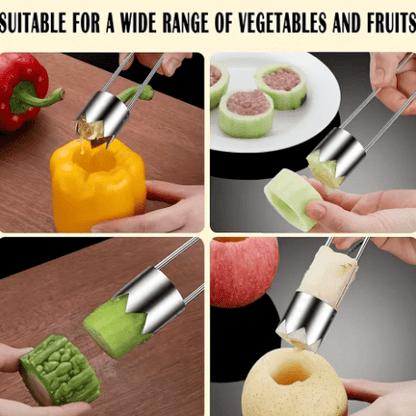 Vide-Fruits et Vide-Légumes en acier inoxydable - Mon Univers Cuisine
